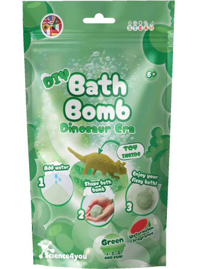 Bath bombs DIY - Green bag