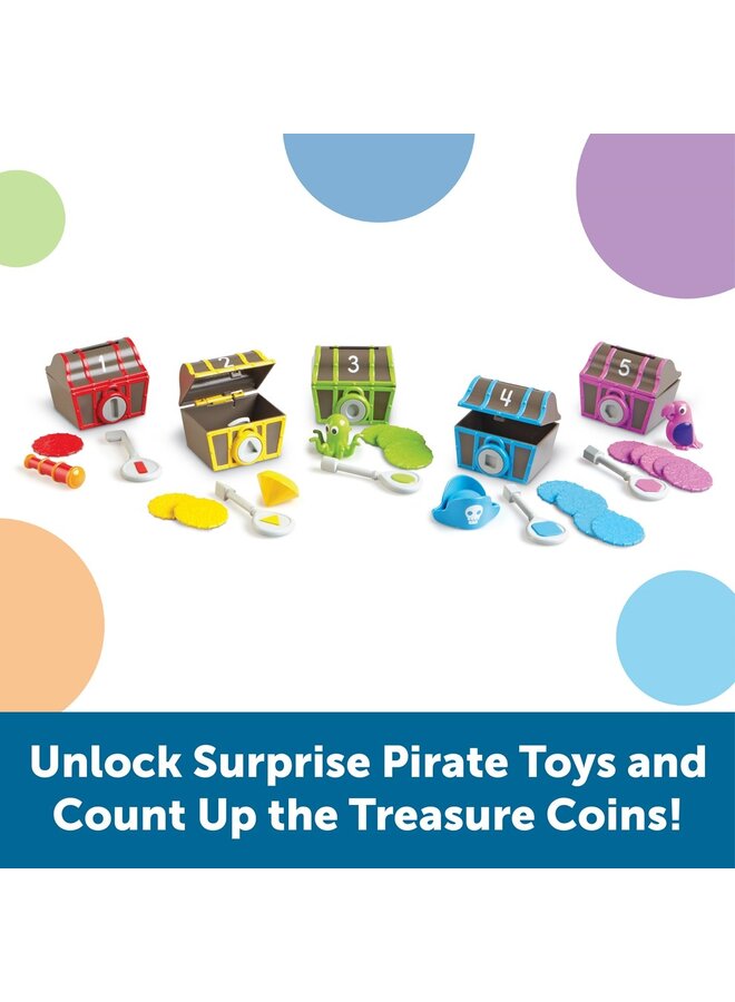 Learning Resources - Sorting Surprise Pirate Treasure