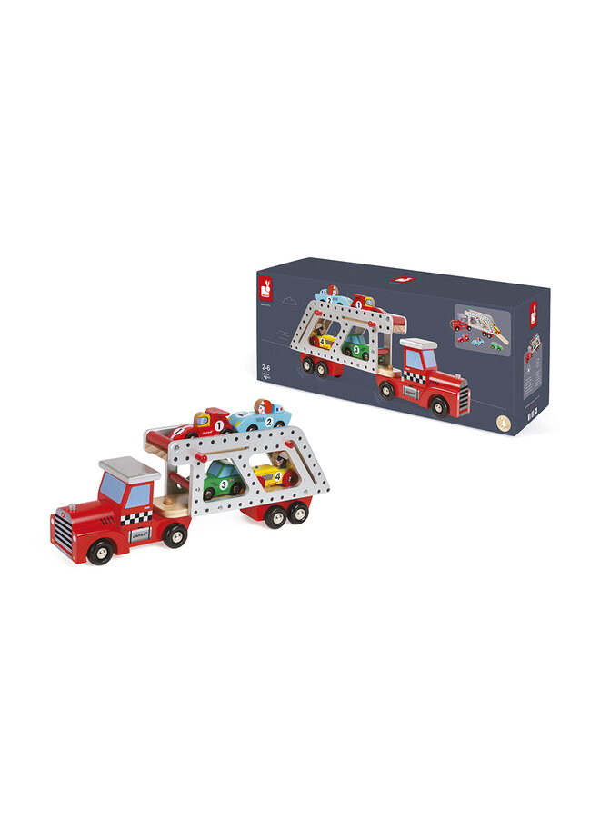 Janod - 8572 Story - Autotransporter racing