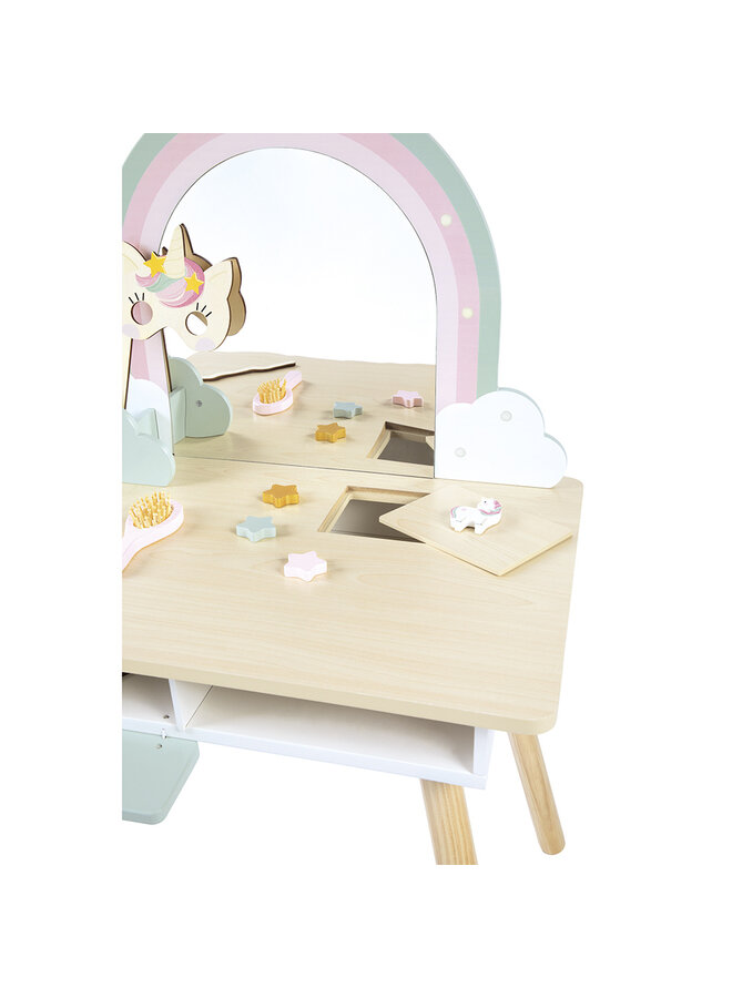 Janod - 6464 Unicorn - De makeup tafel