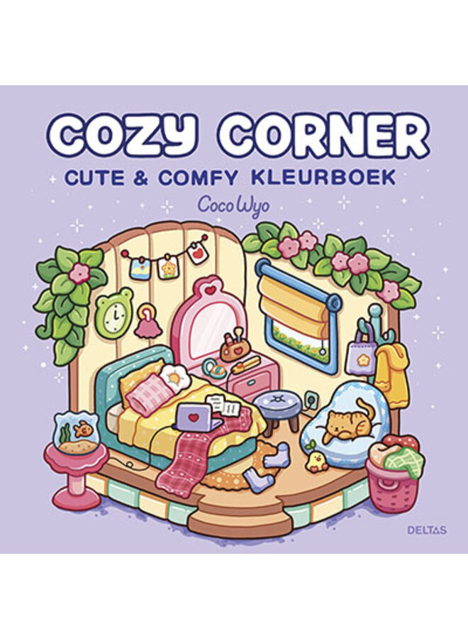 Cozy Corner - Cute & Comfy kleurboek - Coco Wyo