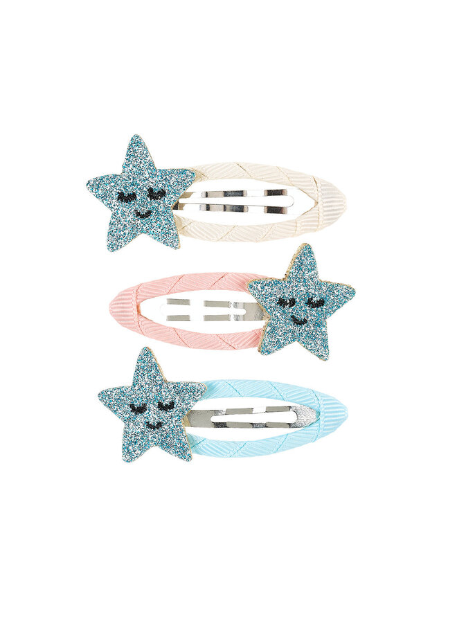 Souza! - Hairclips Dagmar - Star blue