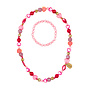 Souza! - Necklace & bracelet set Lyse - Heart