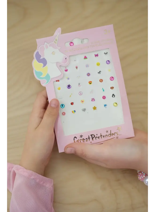 Great Pretenders - 87704 Unicorn nail sticker sheet (50pcs)