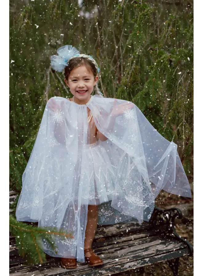 Great Pretenders - 51605 Winter wonderland cape (5/6Y)