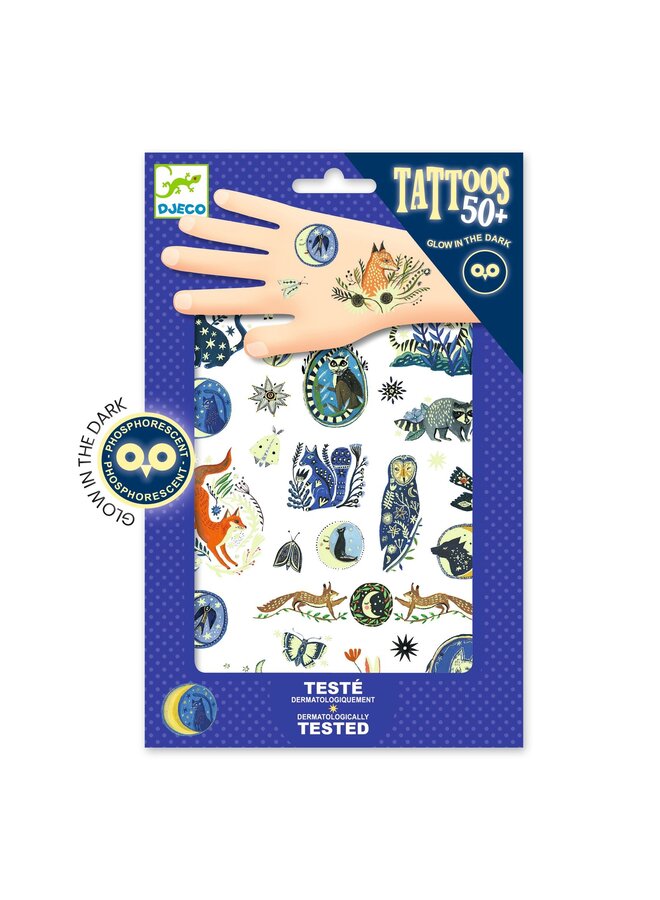 Djeco - Tattoos – Glow in the dark – DJ09618