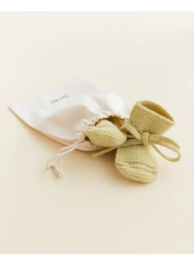 Hvid - Booties – Light yellow