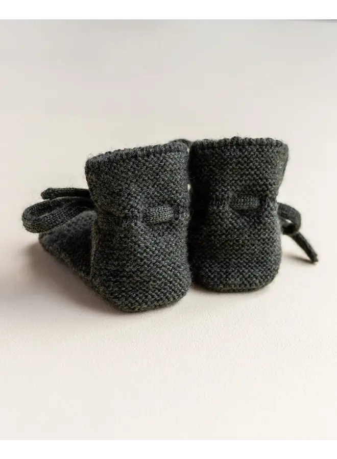 Hvid - Booties – Pine