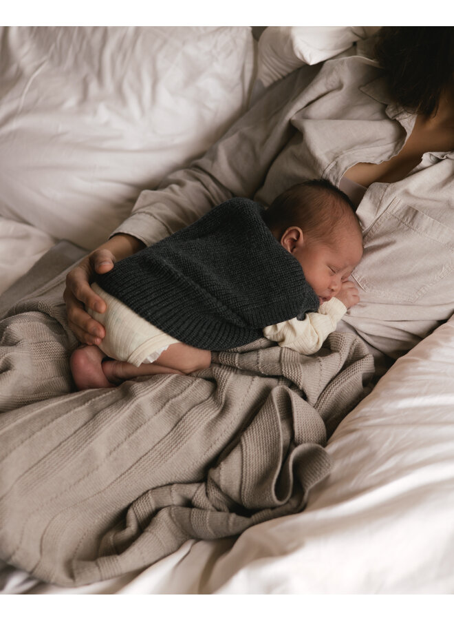 Hvid - Vest harvey baby – Charcoal