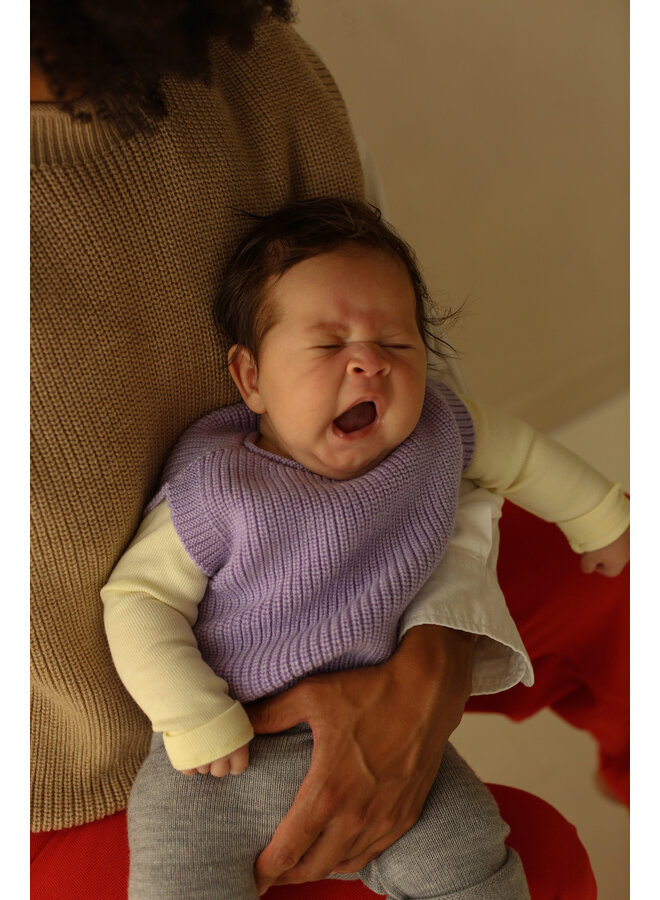 Hvid - Vest harvey baby – Lilac