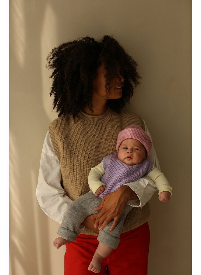 Hvid - Vest harvey baby – Lilac