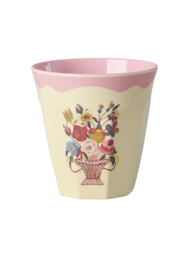 Beker middelgroot - Nathalie Lété vol. 2 print roze