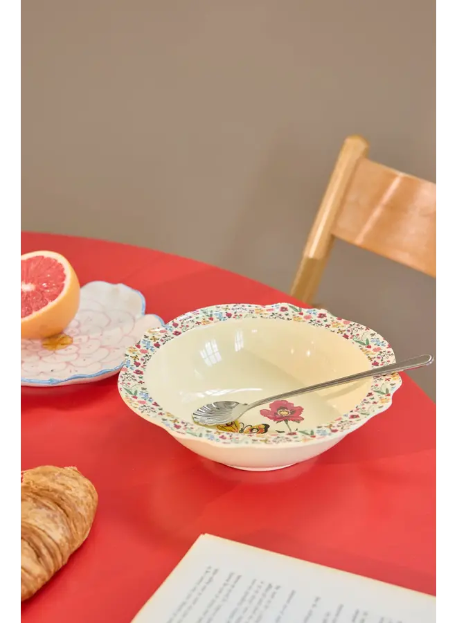 rice - Vintage kom groot - Nathalie Lété vol. 2 print crème