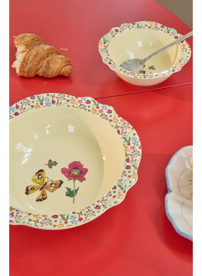 rice - Vintage kom groot - Nathalie Lété vol. 2 print crème