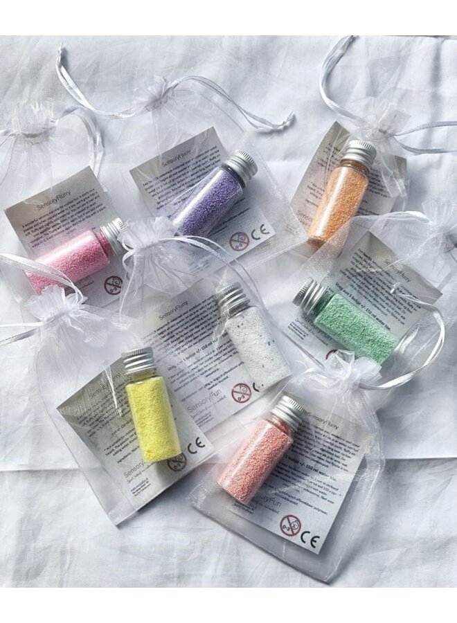 SensoryFun - SensoryFlurry – Wit met glitter