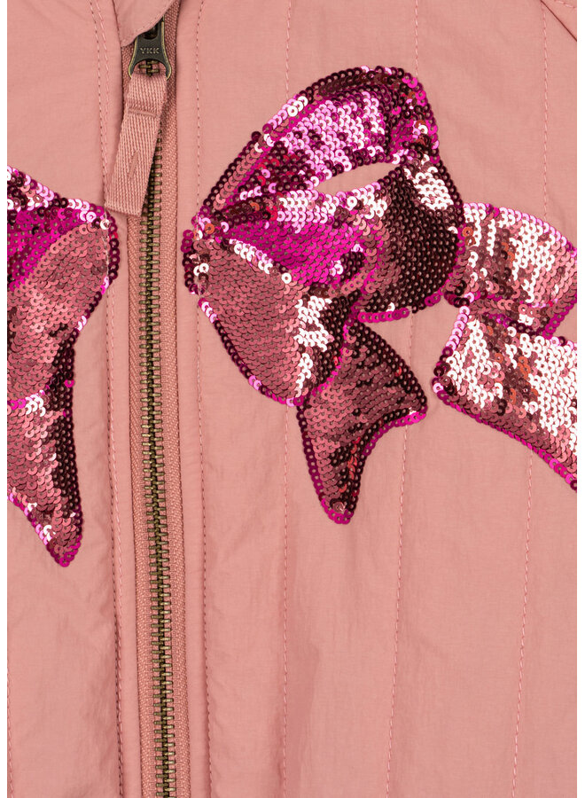 Konges Sløjd - Juno sequin bomber jacket - Rosette
