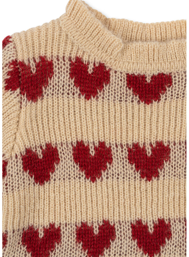 Konges Sløjd - Laula sweater - Heart