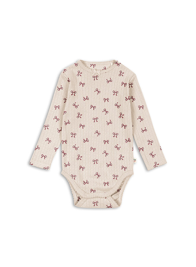 Konges Sløjd - Minnie body - Bow rouge