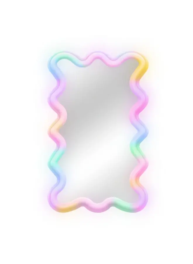 Magic glow mirror