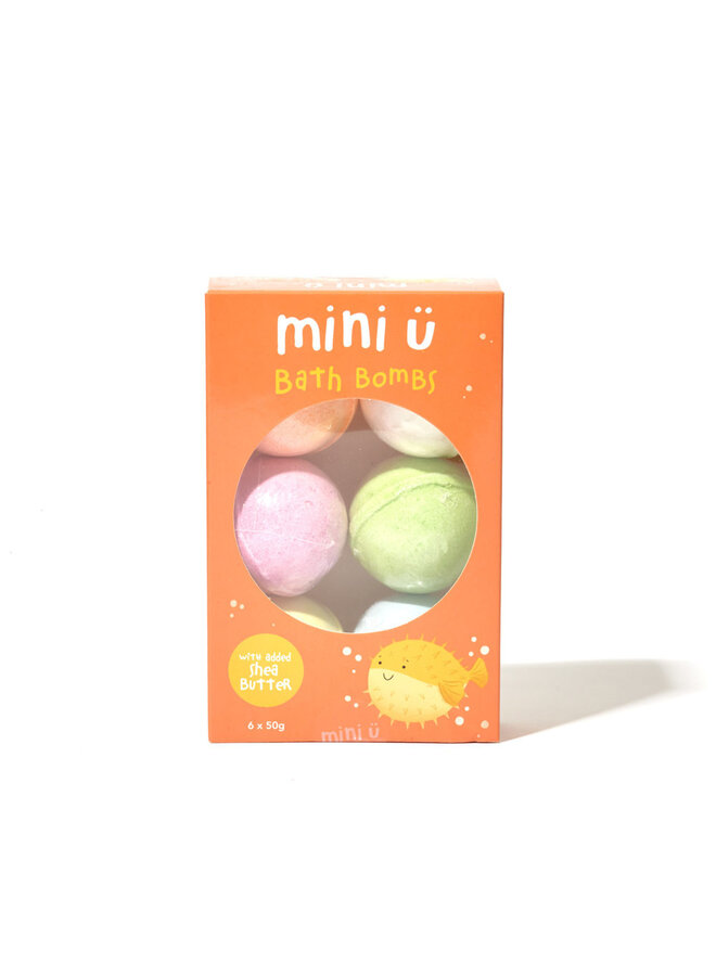 Mini Ü - Bath bombs - 6 pack