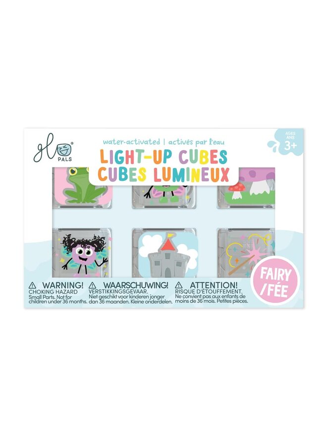 Light up cubes – 6pc – Fairy