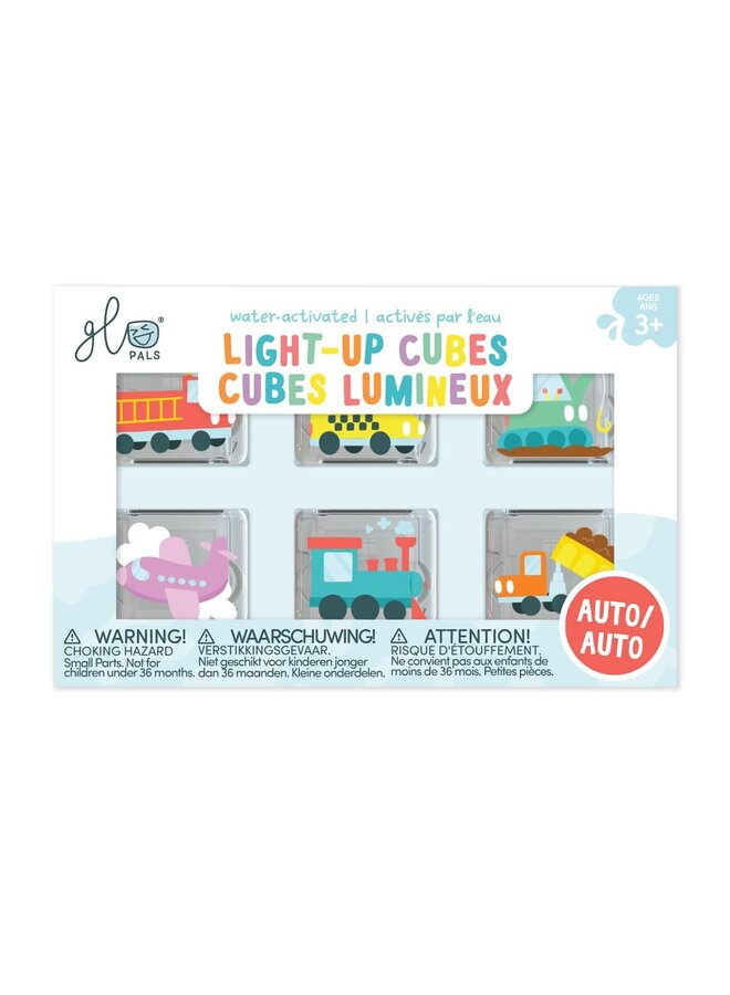 Light up cubes – 6pc – Auto