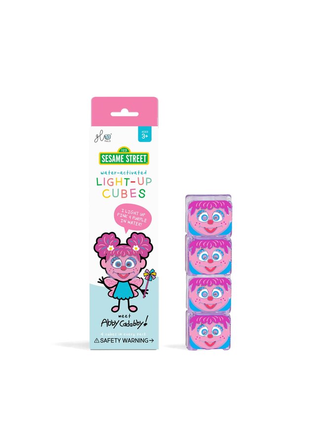Glo Pals - Light up cubes – 4pc – Abby