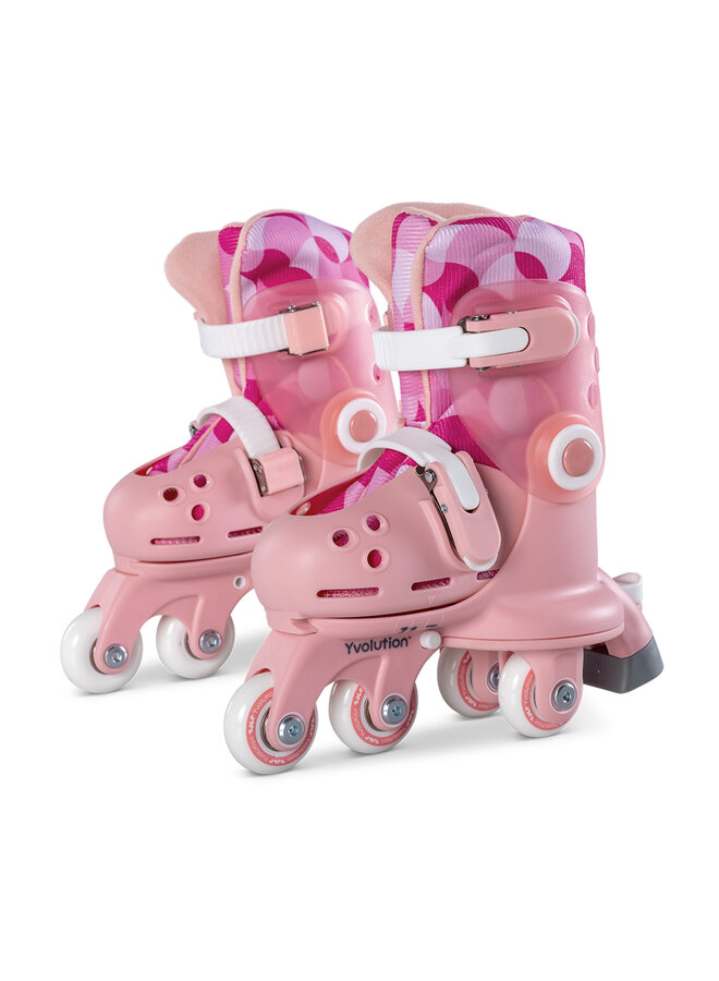 YC01P6 – Twista skates – Donkerroze (30 t/m 34) P6