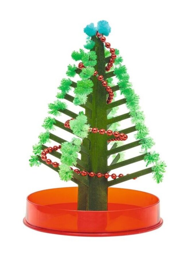 Moses - 16941 – Kerst groei kerstboom kristal 14 cm