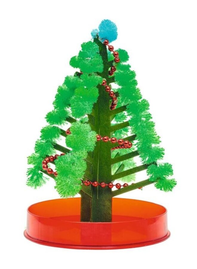 Moses - 16941 – Kerst groei kerstboom kristal 14 cm