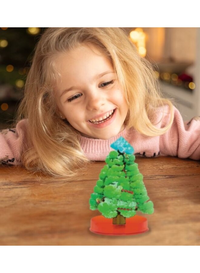 Moses - 16941 – Kerst groei kerstboom kristal 14 cm