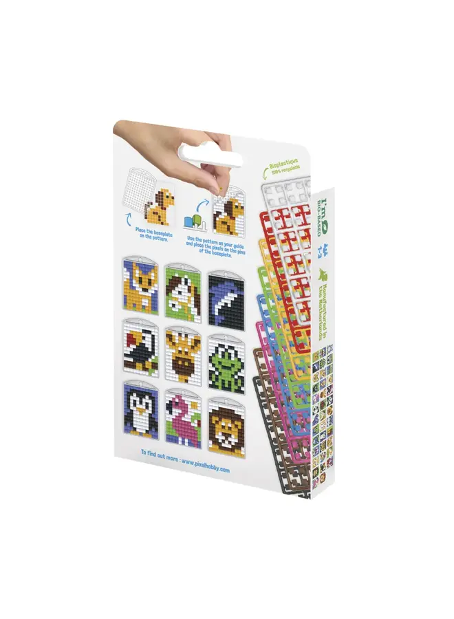Medaillon sleutelhangerset – Dieren
