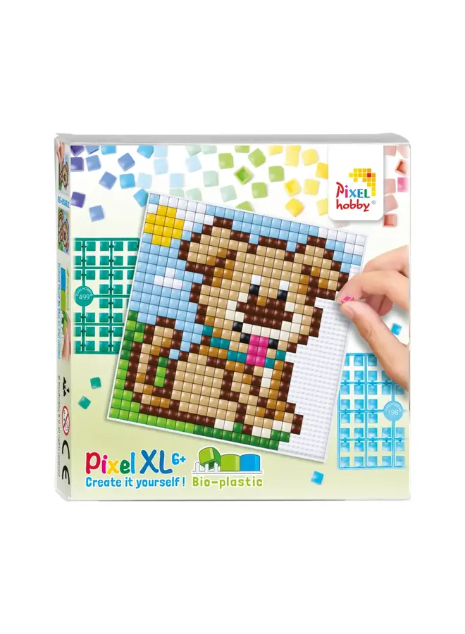 Pixelhobby - Pixel XL set flexibele basisplaat – Puppy