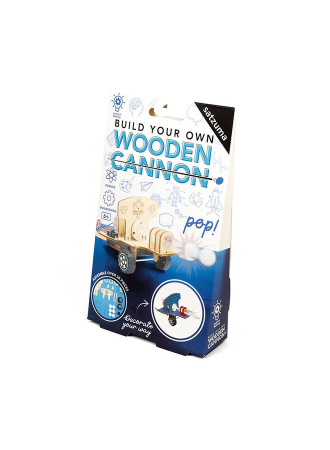 Build your own wooden cannon