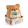 NICI - Knuffel mymochi – Hond Hiro 16cm in geschenkverpakking