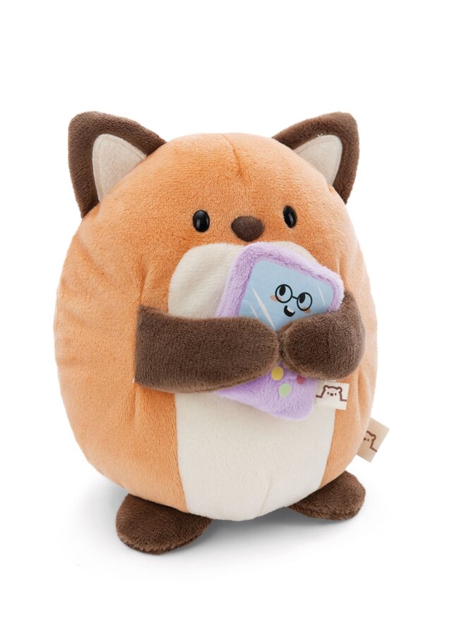 NICI - Knuffel mymochi – Vos Geeks 16cm in geschenkverpakking