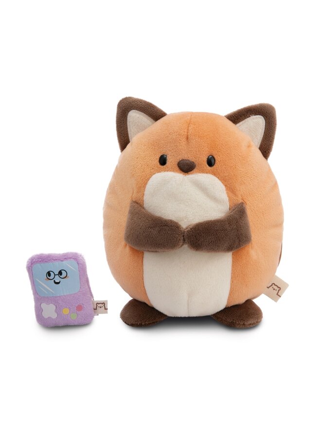 NICI - Knuffel mymochi – Vos Geeks 16cm in geschenkverpakking