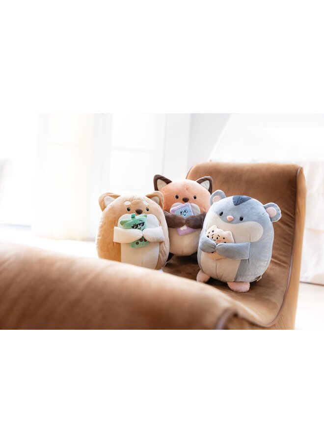 NICI - Knuffel mymochi – Hond Hiro 27cm