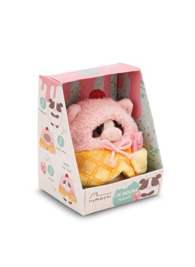 Mymochi set - Cow Moona with milk-shake and soft ice cream costume