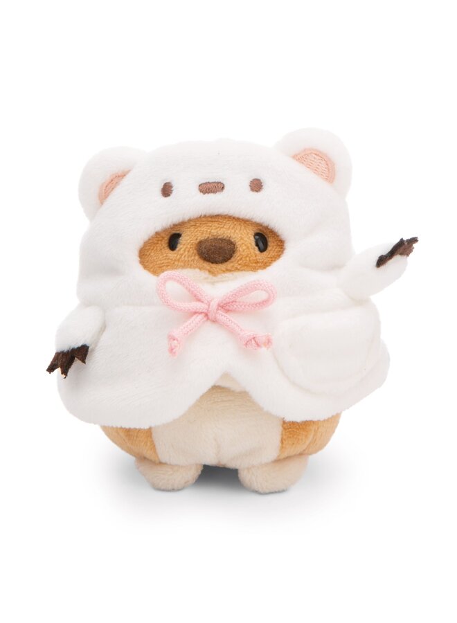 NICI - Mymochi set - Dog Hiro with bubble tea and polar bear costume