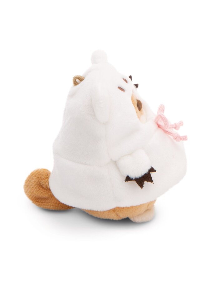 NICI - Mymochi set - Dog Hiro with bubble tea and polar bear costume
