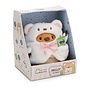 NICI - Mymochi set - Dog Hiro with bubble tea and polar bear costume