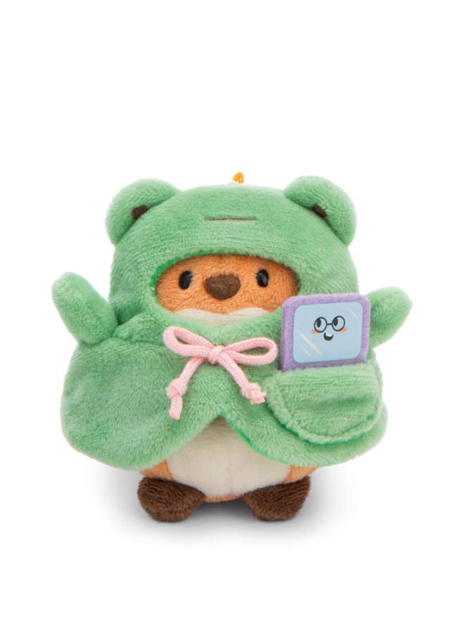 NICI - Mymochi set - Fox Geeks with video game and frog costume