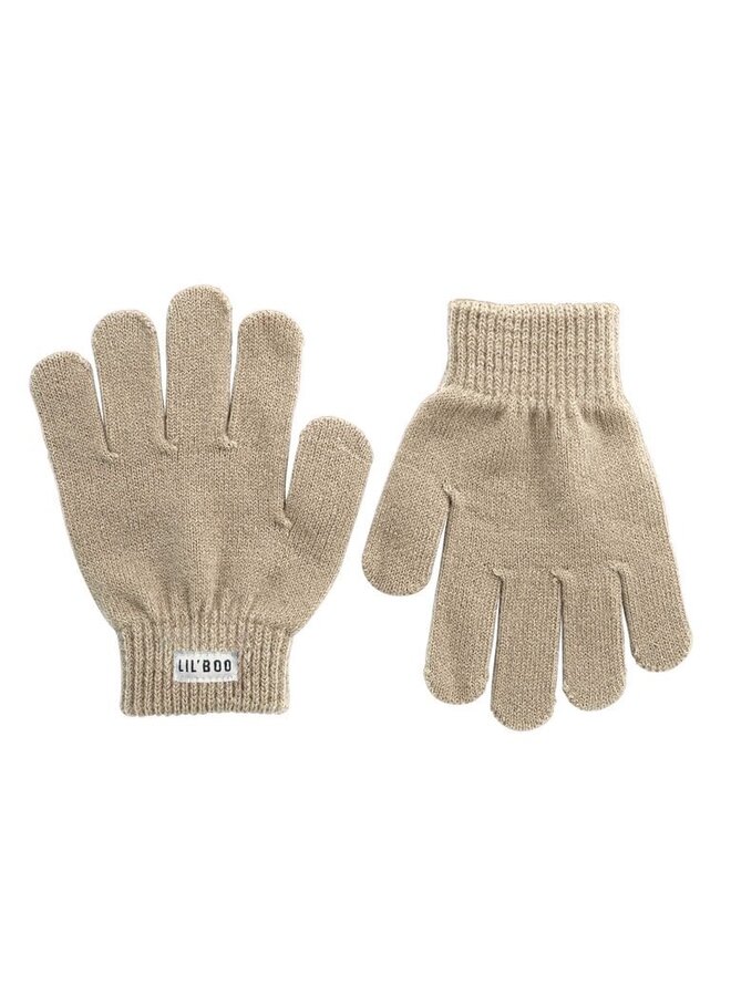 Lil’ Boo - Hygge finger gloves - Camel (4/14Y)