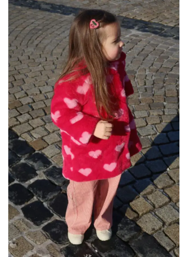 Konges Sløjd - Fuzzie coat - Amour jazzy