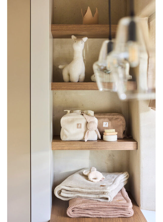 Jollein - Etui cloudy rib - Oatmeal