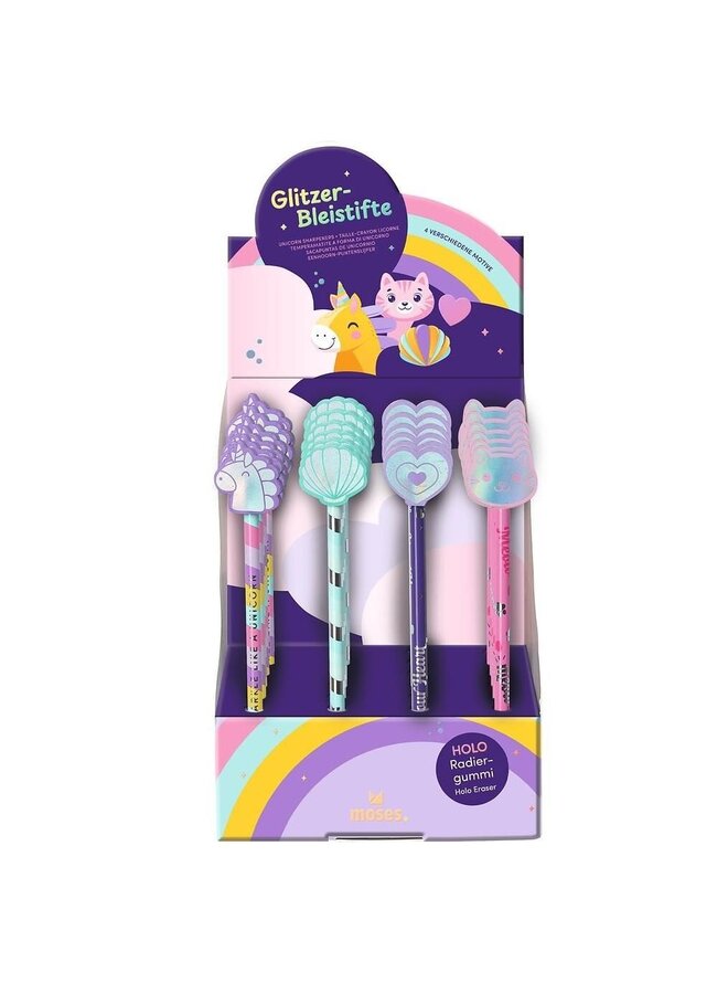 26316 - Potlood met holografische gum