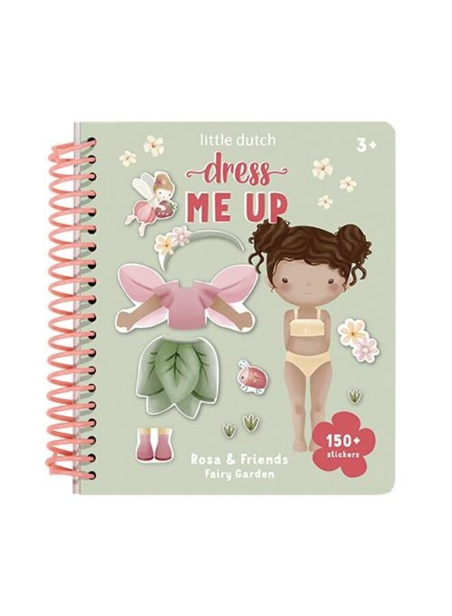 Little Dutch - Aankleed- en stickerboek - Fairy garden