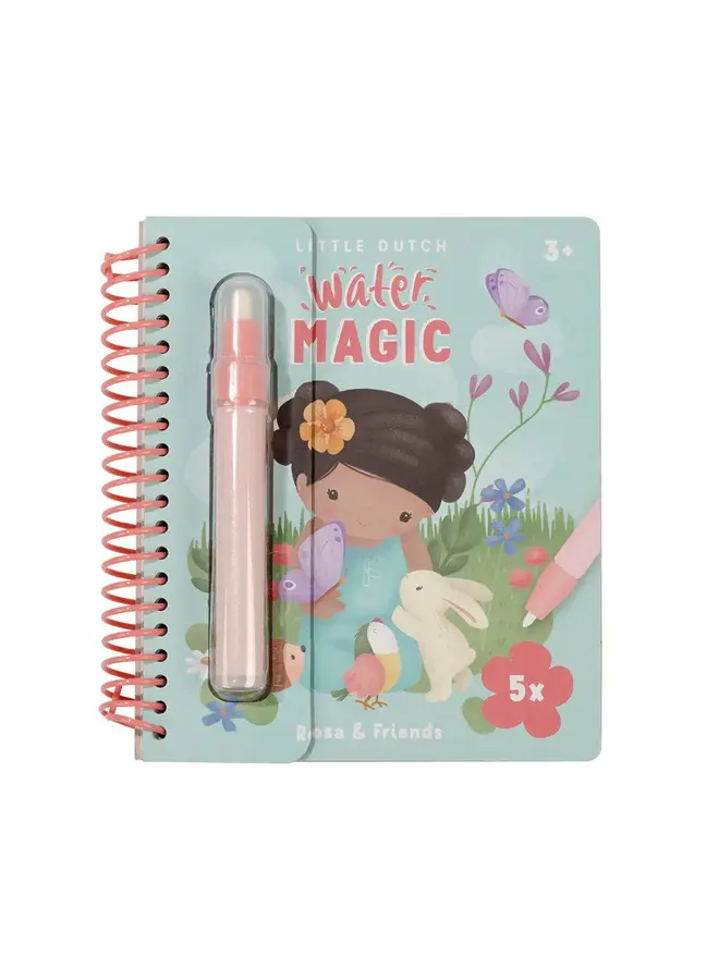 Little Dutch - Waterkleurboek - Rosa & friends