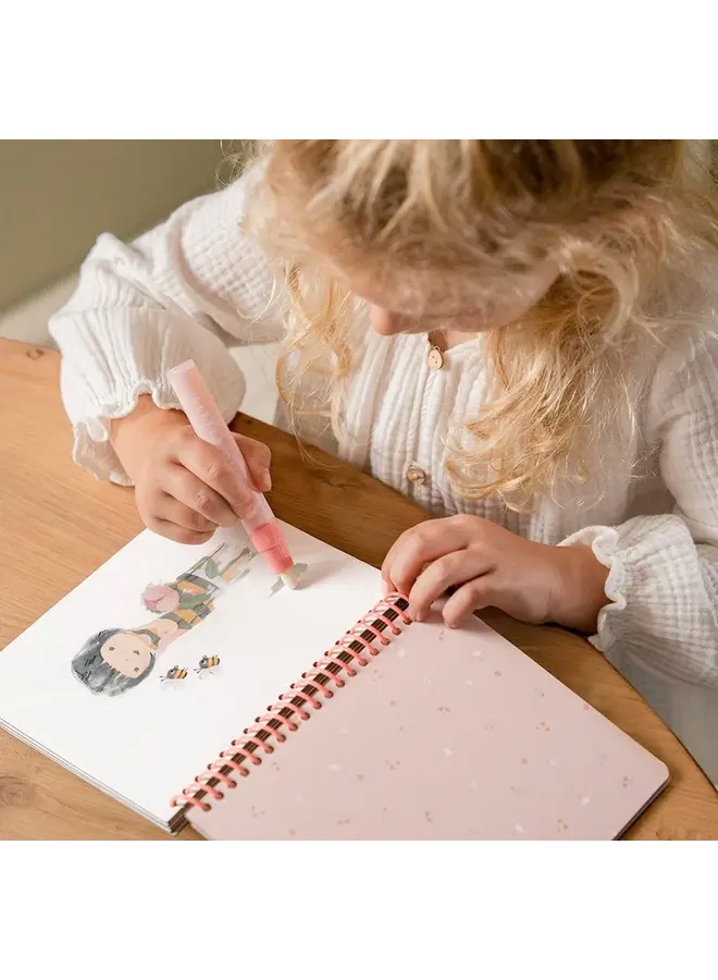 Little Dutch - Waterkleurboek - Rosa & friends